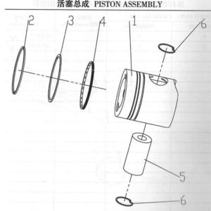 WEI CHAI PISTON ASSEMBLY