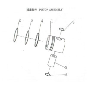 WEI CHAI  PISTON ASSEMBLY