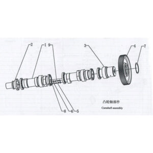 WEICHAI CAMSHAFT ASSEMBLY