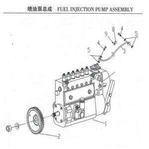 WEICHAI  FUEL INJECTION PUMP ASSEMBLY