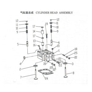 WEI CHAI  CYLINDER HEAD ASSEMBLY