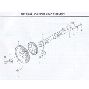 WEICHAI CYLINDER HEAD  ASSEMBLY