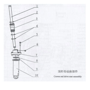 WEICHAI CROWN ROD DRIVE SEAT ASSEMBLY