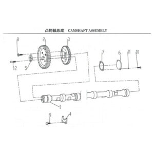 WEICHAI CAMSHAFT ASSEMBLY