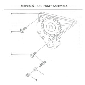 WEICHAI OIL PUMP ASSEMBLY