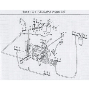 Weichai fuel supply system