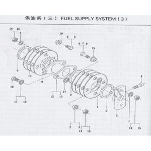 Weichai fuel supply system