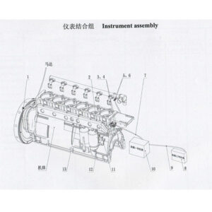 WEICHAI INSTRUMENT ASSEMBLY