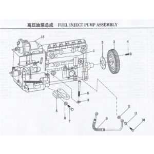 WEICHAI FUEL INJECT PUMP ASSEMBLY