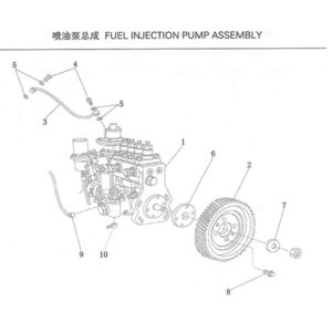 WEICHAI FUEL INJECTION PUMP ASSEMBLY