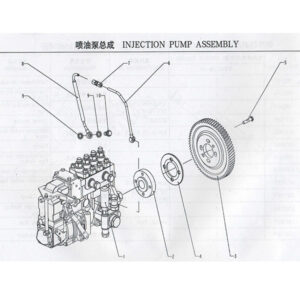 WEICHAI INJECTION PUMP ASSEMBLY 13061784