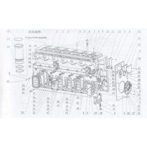WEICHAI CYLINDER BLOCK ASSEMBLY