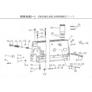 WEI CHAI  CRANKCASE ASSEMBLY