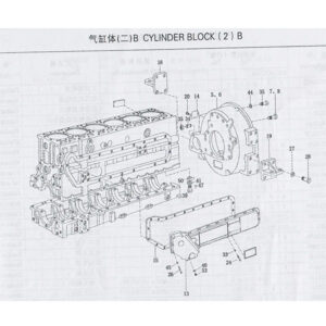 Weichai cylinder block