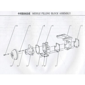 WEICHAI MIDDLE FILLING BLOCK ASSEMBLY