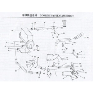 WEICHAI  COOLING SYSTEM ASSEMBLY
