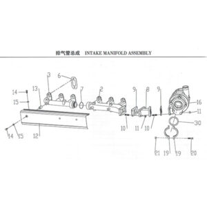 WEICHAI INTAKE MANIFOLD ASSEMBLY