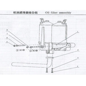 WEICHAI OIL FILTER  ASSEMBLY 617013000001