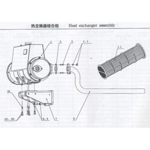 WEICHAI HEAT EXCHANGER ASSEMBLY