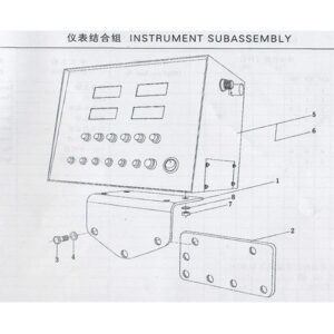WEICHAI INSTRUMENT SUBASSEMBLY