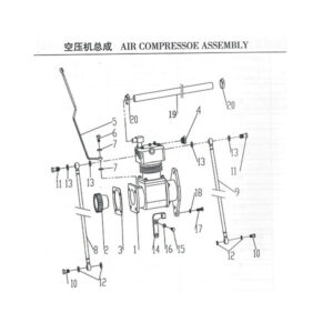 WEICHAI AIR COMPRESSOE ASSEMBLY