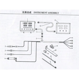 WEICHAI INSTRUMENT ASSEMBLY