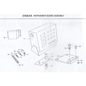 WEICHAI INSTRUMENT BOARD ASSEMBLY