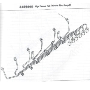 WEI CHAI HIGH PRESSURE FUEL INJECTION PIPE GROUP