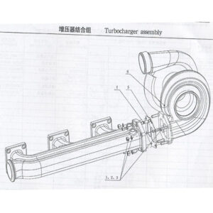 WEICHAI TURBOCHARGER ASSEMBLY