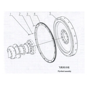 WEICHAI FLYWHEEL ASSEMBLY