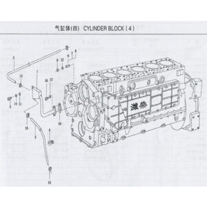 Weichai cylinder block