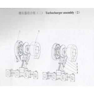 WEICHAI TURBOCHARGER ASSEMBLY