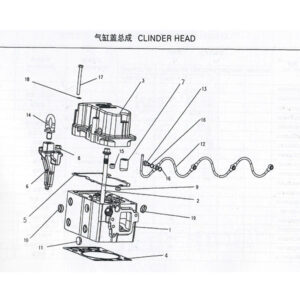 WEICHAI CLINDER HEAD