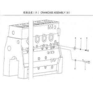 WEICHAI CRANCASE ASSEMBLY