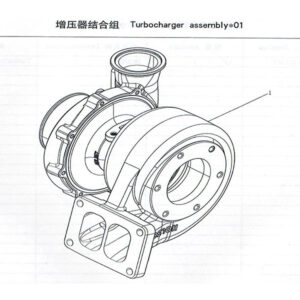 WEI CHAI  TURBOCHARGER ASSEMBLY