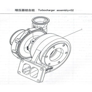 WEI CHAI  TURBOCHARGER ASSEMBLY