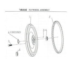 WEICHAI FLYWHEEL ASSEMBLY