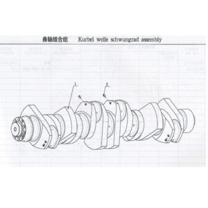 WEI CHAI  KURBEL WELLE SCHWUNGRAD ASSEMBLY
