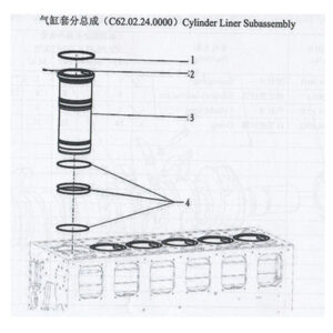 Weichai Cylinder Liner Subassembly