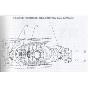 Weichai Main Bearing Shell Assembly
